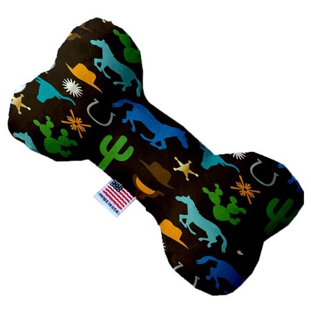 Mirage Pet Products Western Fun 10 in. Stuffing Free Bone Dog Toy 1165-SFTYBN10